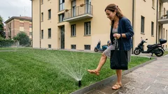 Irrigatore con sensore sul prato: ecco quando protegge davvero il giardino (e quando diventa un problema)